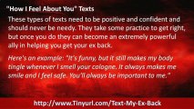 Text Your EX Back Text Messages | Text Your EX Back Texts