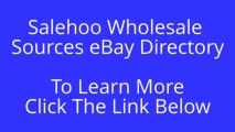 Salehoo Wholesale Sources eBay directory for ebay sellers - salehoo