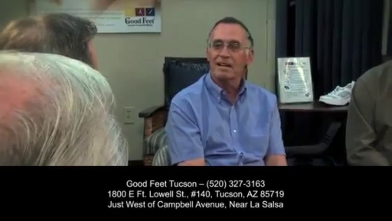 Good Feet Tucson Plantar Fasciitis Sufferers discuss Good Feet Arch Supports for Pain Relief Tucson