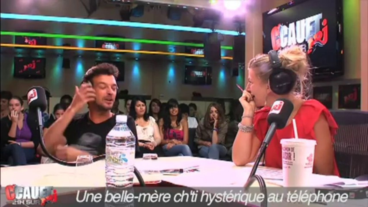 Une belle-mère ch'ti hystérique au téléphone - C'Cauet sur NRJ