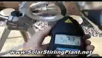 Alternative Power Source for home electricity - Solar Stirling Plant