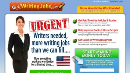 Real Writing Jobs Review - Personal Review & Testimonial review