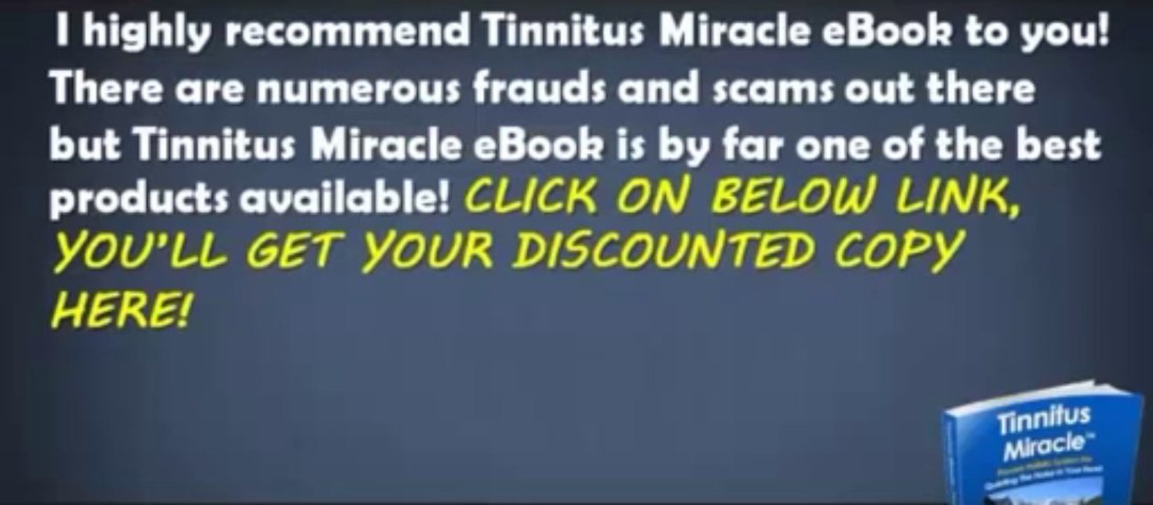 Tinnitus Miracle By Thomas Coleman