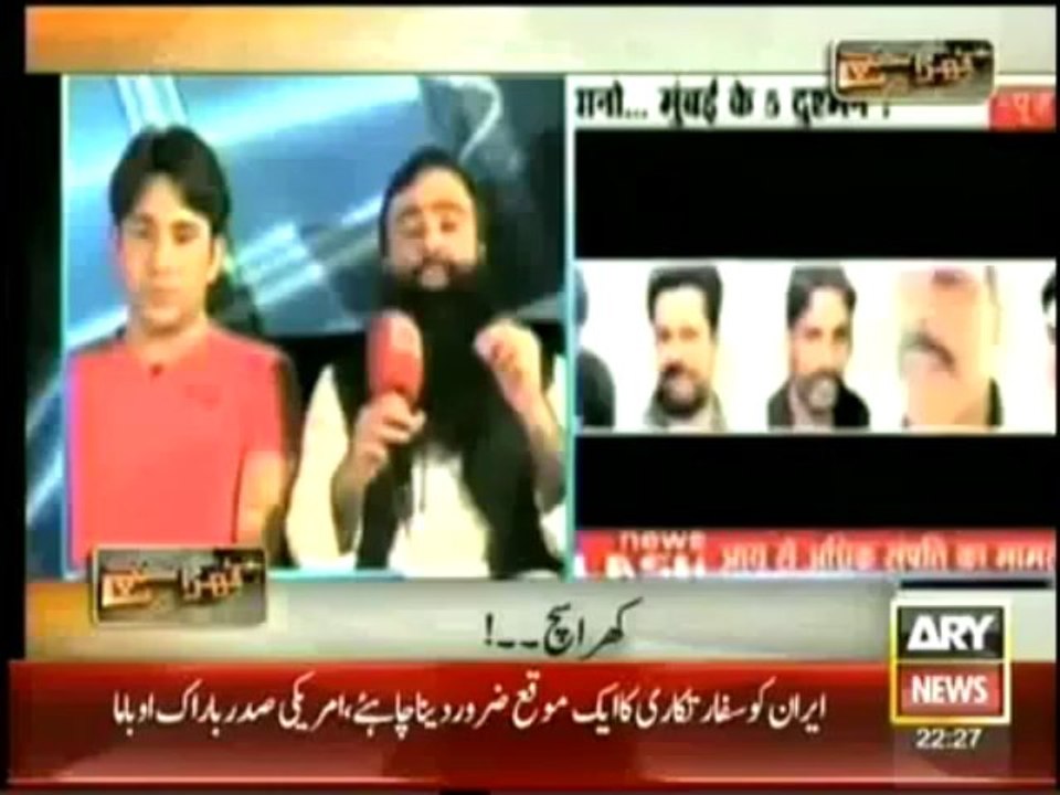 Khara Sach With Mubashir Lucman -  30th September 2013 Full HQ On ARY  News