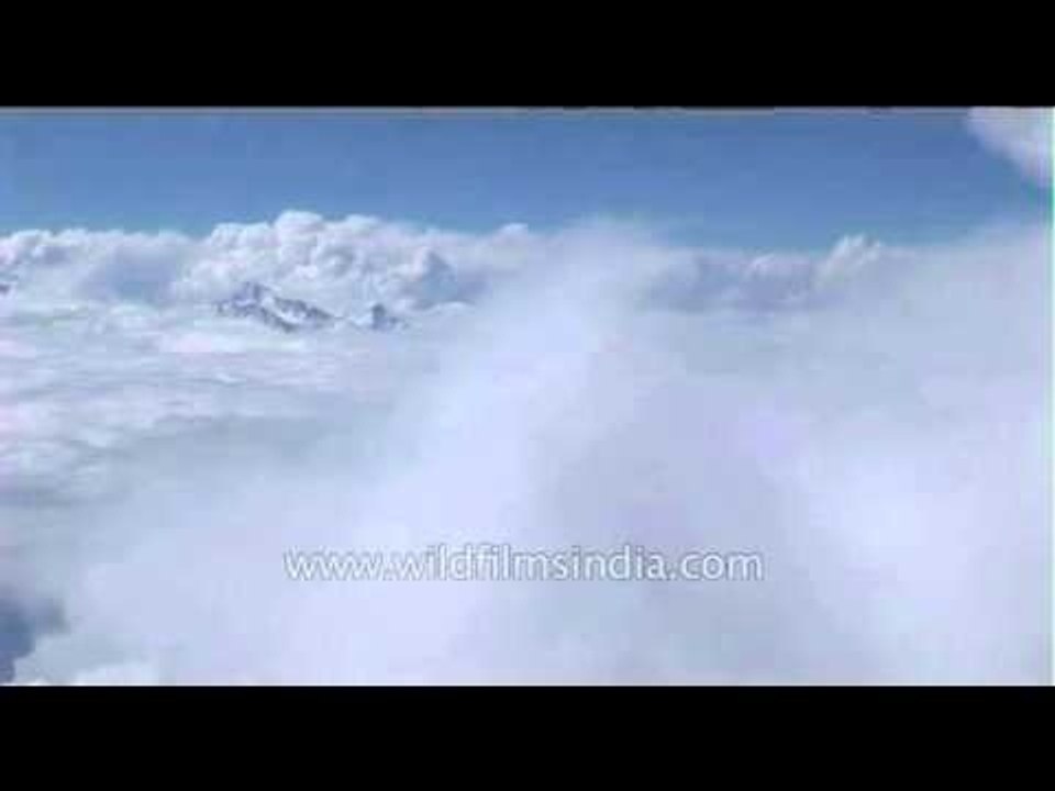 Wonderful cloud patterns of Kathmandu