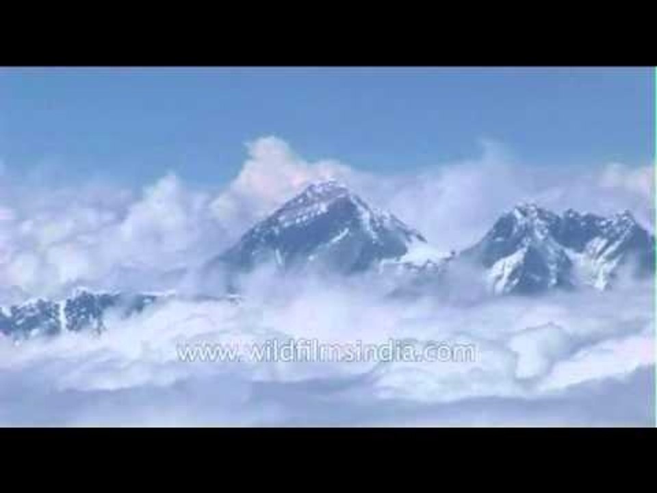Thick cloud cover before Paro, Bhutan