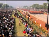 Thousands of people gathered to observe R-Day at India Gate