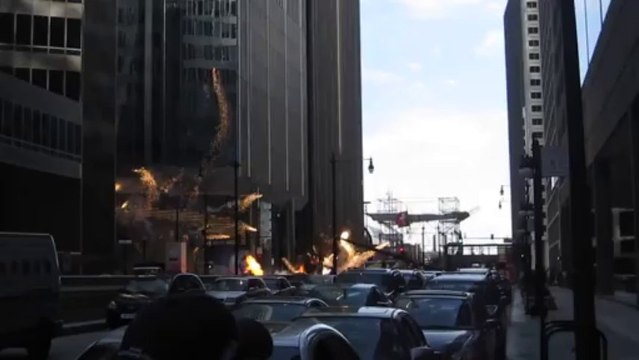 Transformers 4 Wacker Drive South Explosions