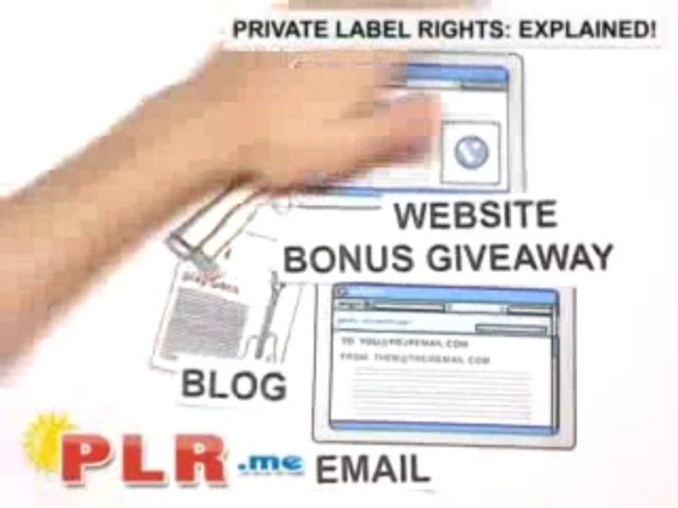 Private Label Rights - PLR - Explained!