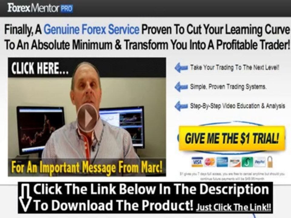 Forex Mentor Pro Discount + Forex Mentor Pro Dean Saunders