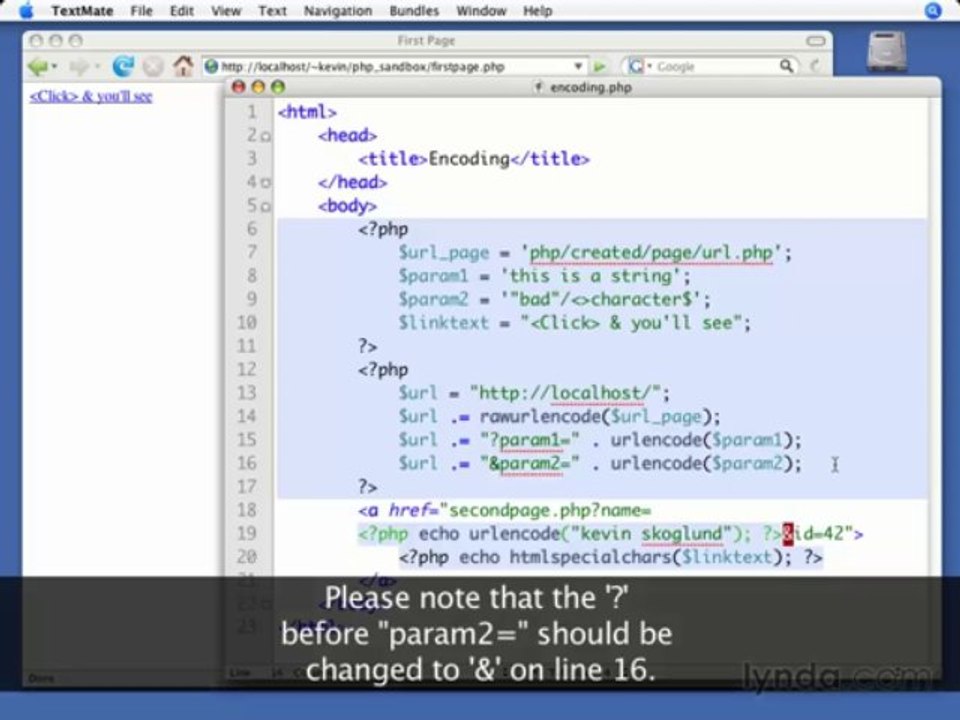 PHP Training - Html Encode - Part 37 - ViDHIPPo.Com