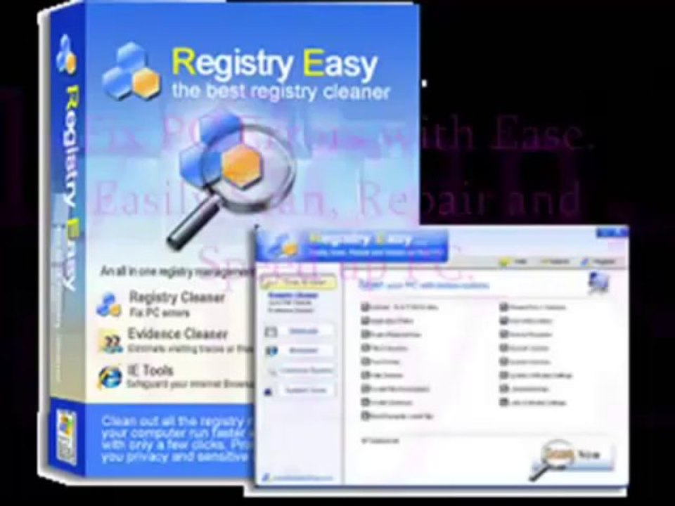 Registry Easy, Fix PC Errors with Ease.