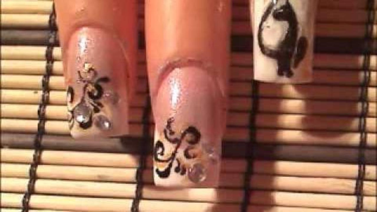 Designer inspired #5: *Baby Phat Nail Art Design*