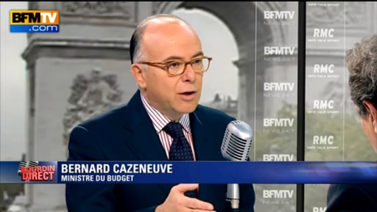 Cazeneuve: "Nous n'avons pas besoin de multiplier les taxes"