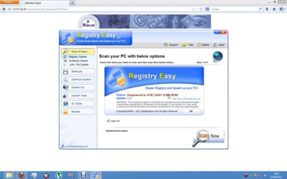 Registry easy key 100% working