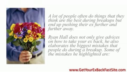Ryan Hall Review - Pull Your Ex Back Author