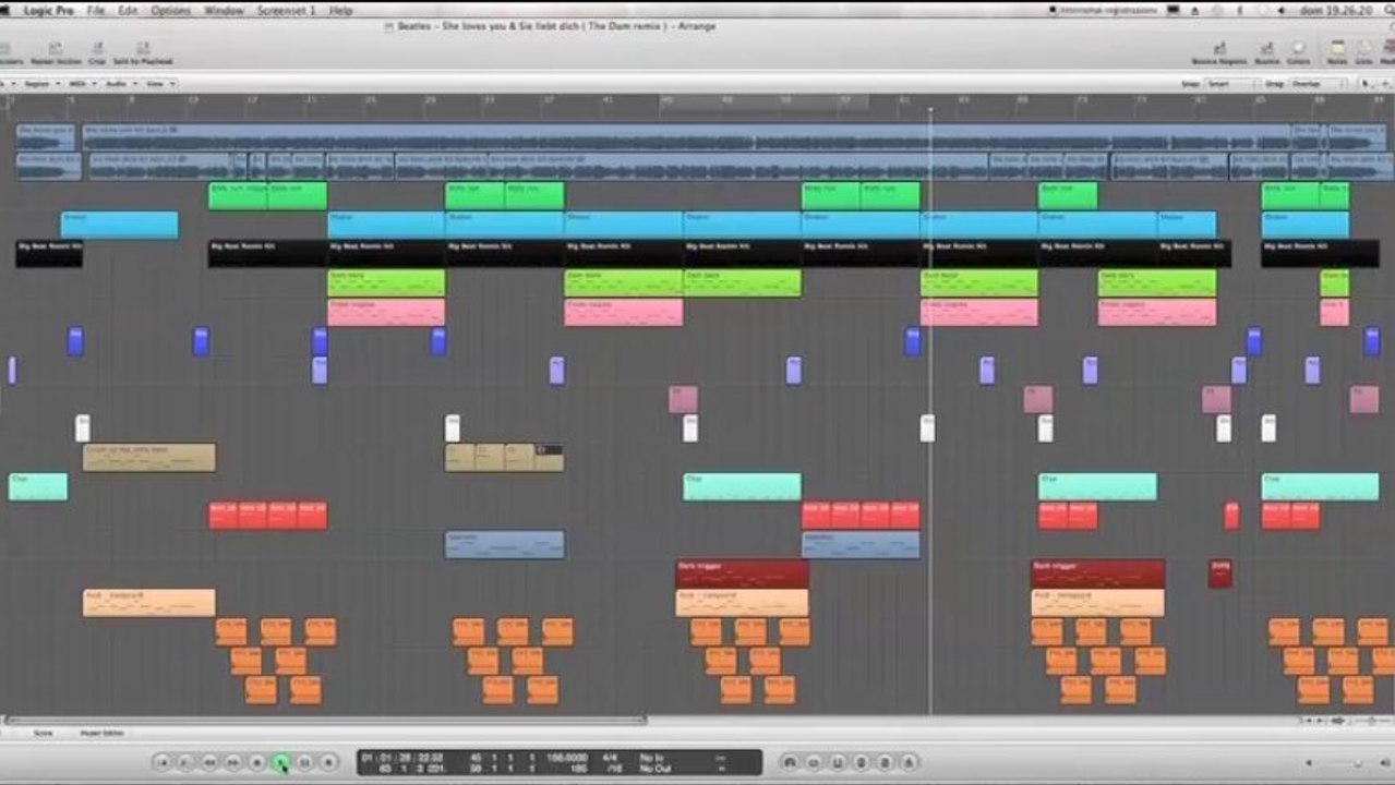 Beatles - She loves you & Sie liebt dich ( The Dam remix )