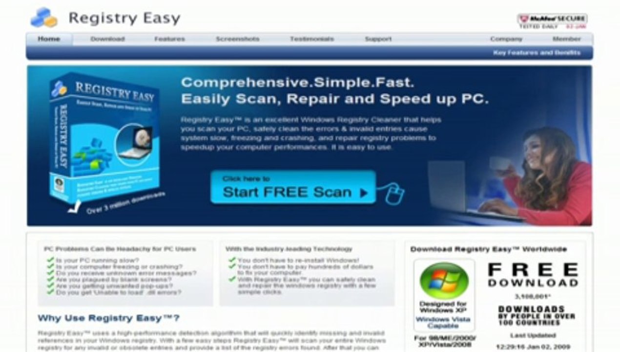 registry easy