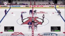PS3 - NHL 13 - Be A GM - AHL Game 21 - Albany Devils vs Bridgeport Sound Tigers