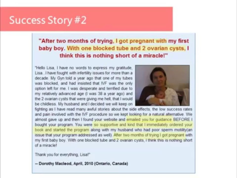 Pregnancy Miracle Review - Get Pregnant Naturally with Pregnancy Miracle