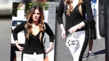 Khloe Kardashian Looks Somber on Her Lunch Date With Kris Jenner