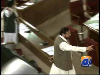 Balochistan Assembly Ruckus -01 Oct 2013