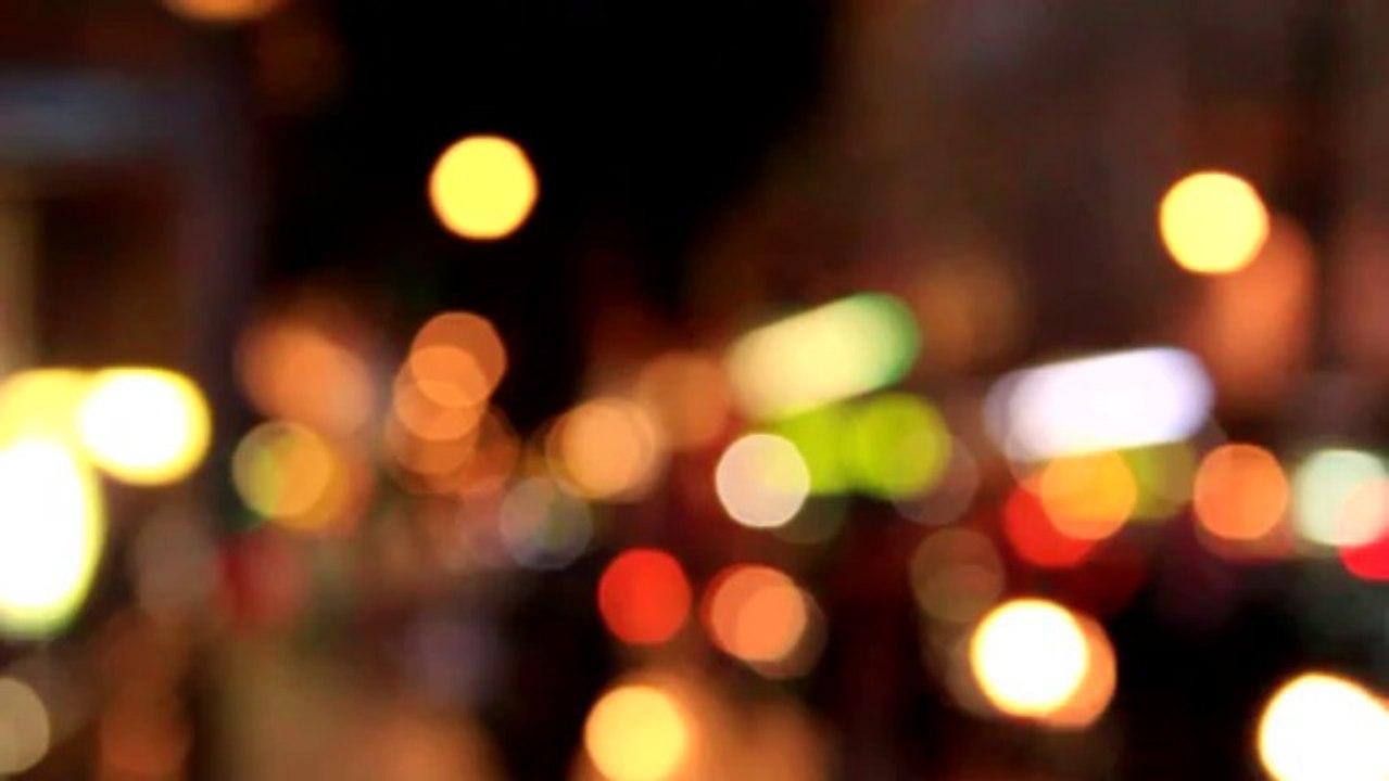 Free Stock Footage - City Bokeh Lights - HD 1080p