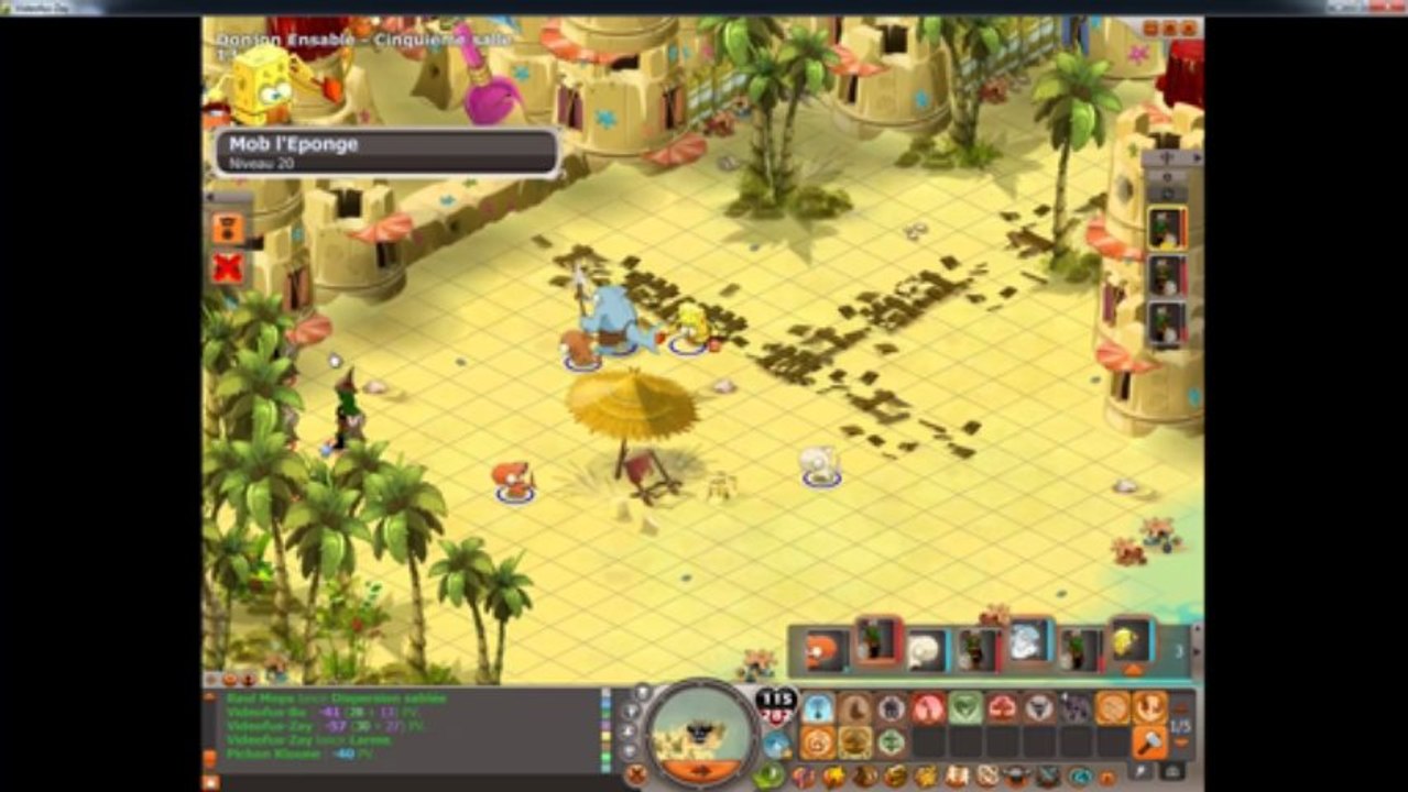 Dofus SurBuZay #08 Donjon Bob Eponge