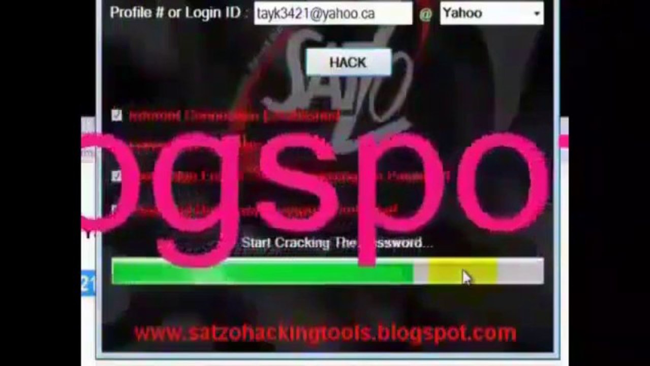 Yahoo Hack Software 100% Working See Result! 2013 (New)