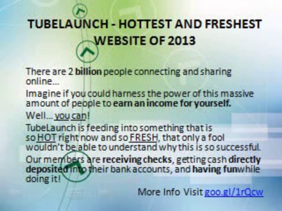 Earn Money From upload video by tubelaunch.