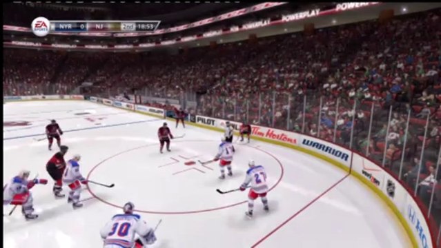 PS3 - NHL 13 - Be A GM - NHL Game 3 - New Jersey Devils vs New York Rangers