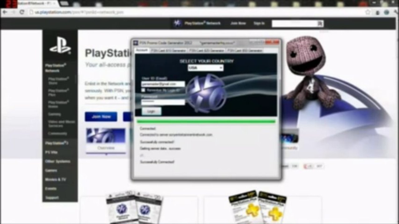 PSN Code Generator March 2013