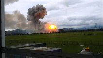Terrible gunpowder facility explosion in Colombia!!