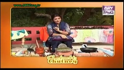 Chatpatti Chutney by Samina Jaleel, Hari Podina Chutney, 30-09-13