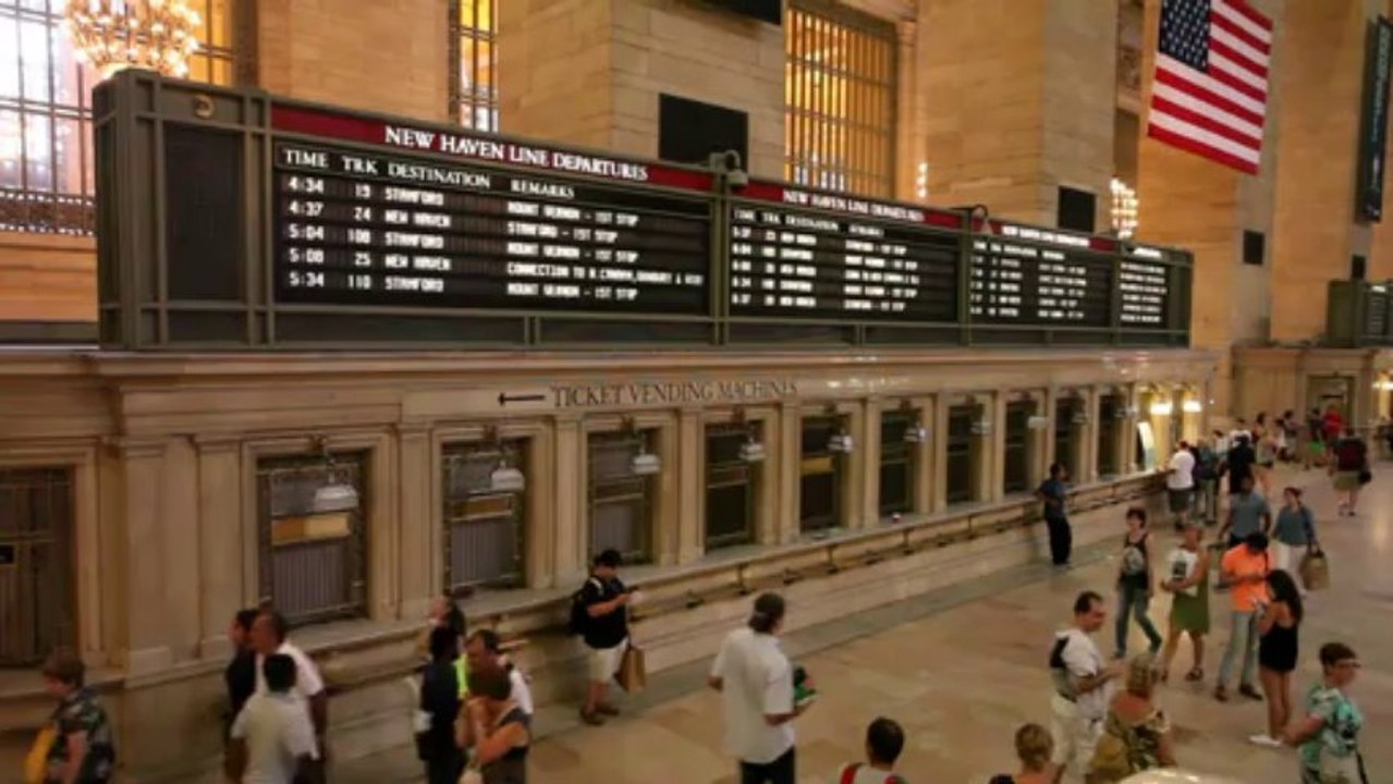 Free Stock Footage - Grand Central Station New York