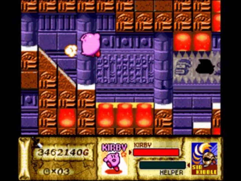 Let's Play Kirby Super Star #9 The Basement of Backtracking