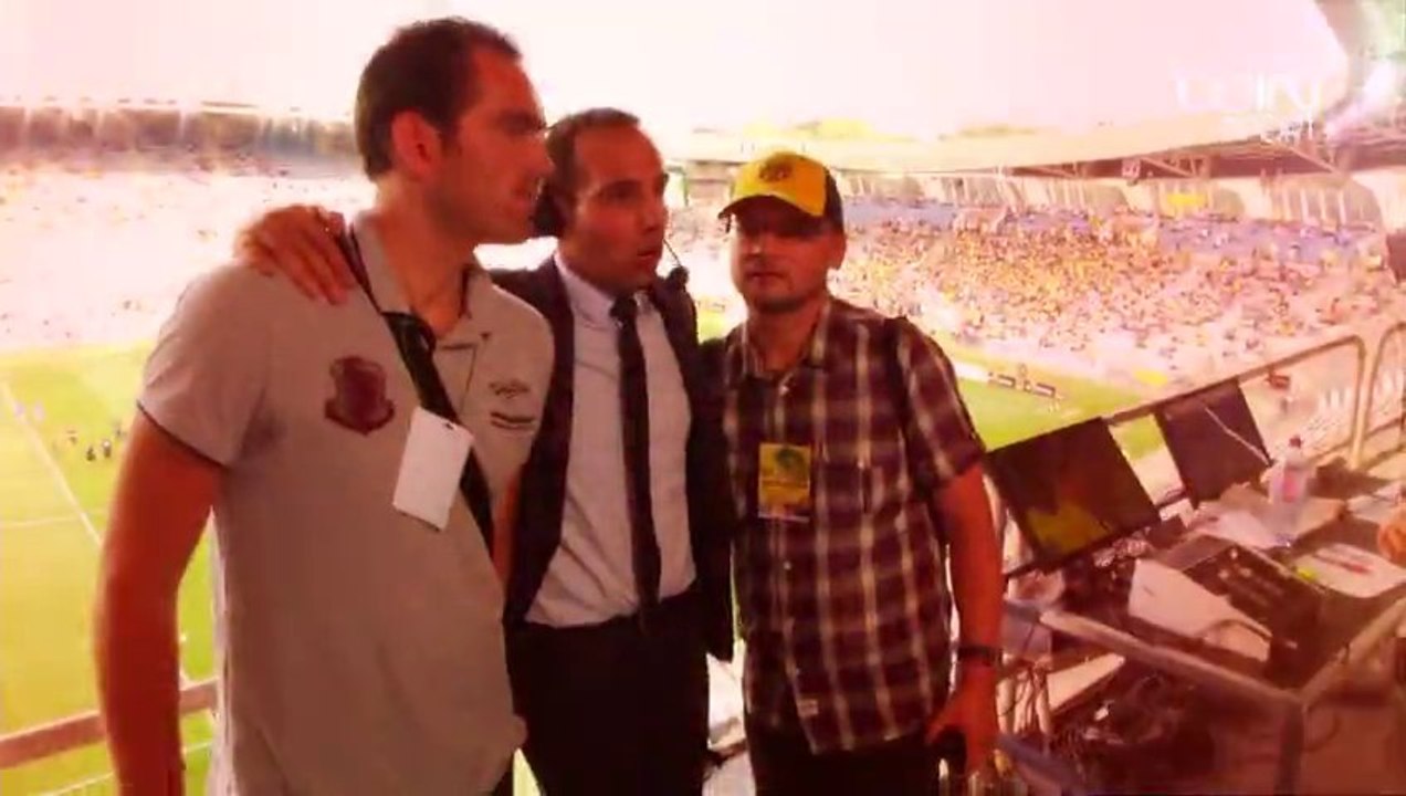 Deux abonnés beIN SPORT dans les coulisses du match FC Nantes – OGC Nice