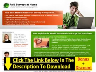 Paid s At Home Are They Real + Www paid surveys at home com