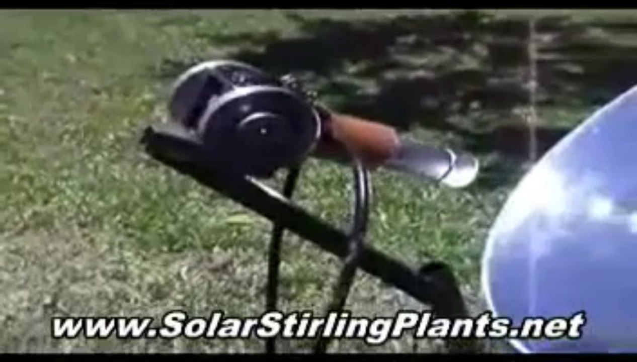 Solar Stirling Plant DIY MAKE YOUR OWN Solar Stirling Plant BUILD Solar Stirling Plant
