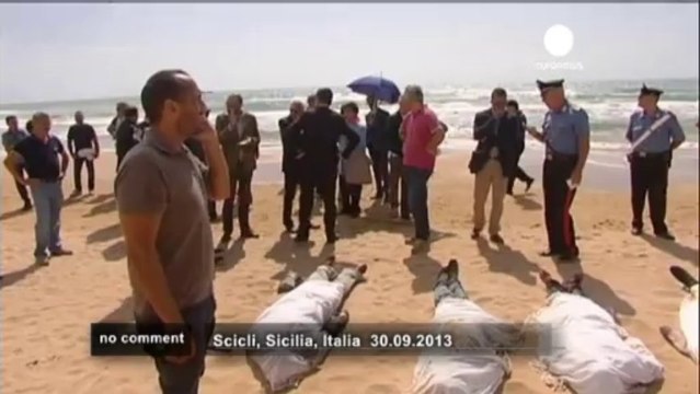 Treize migrants se noient près d'une plage... - no comment