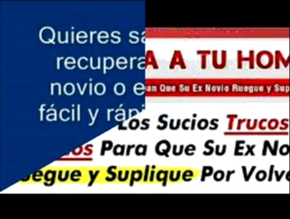 Recupera a tu hombre Tips para recuperar a tu ex pareja