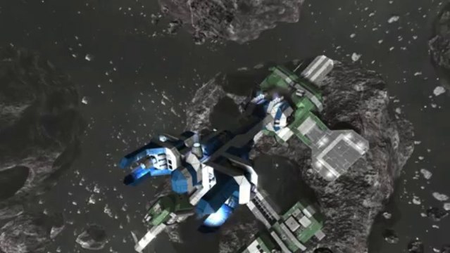 Space Engineers - Crash Test Alpha Footage 09/2013