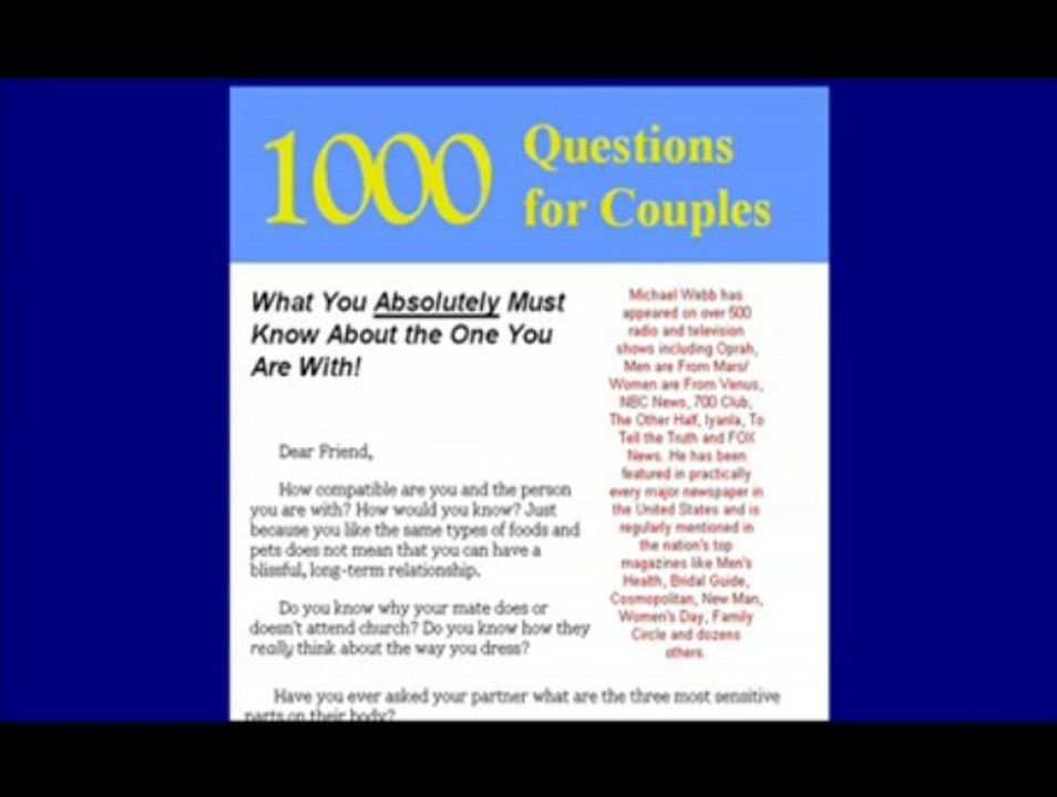 Questions For Couples