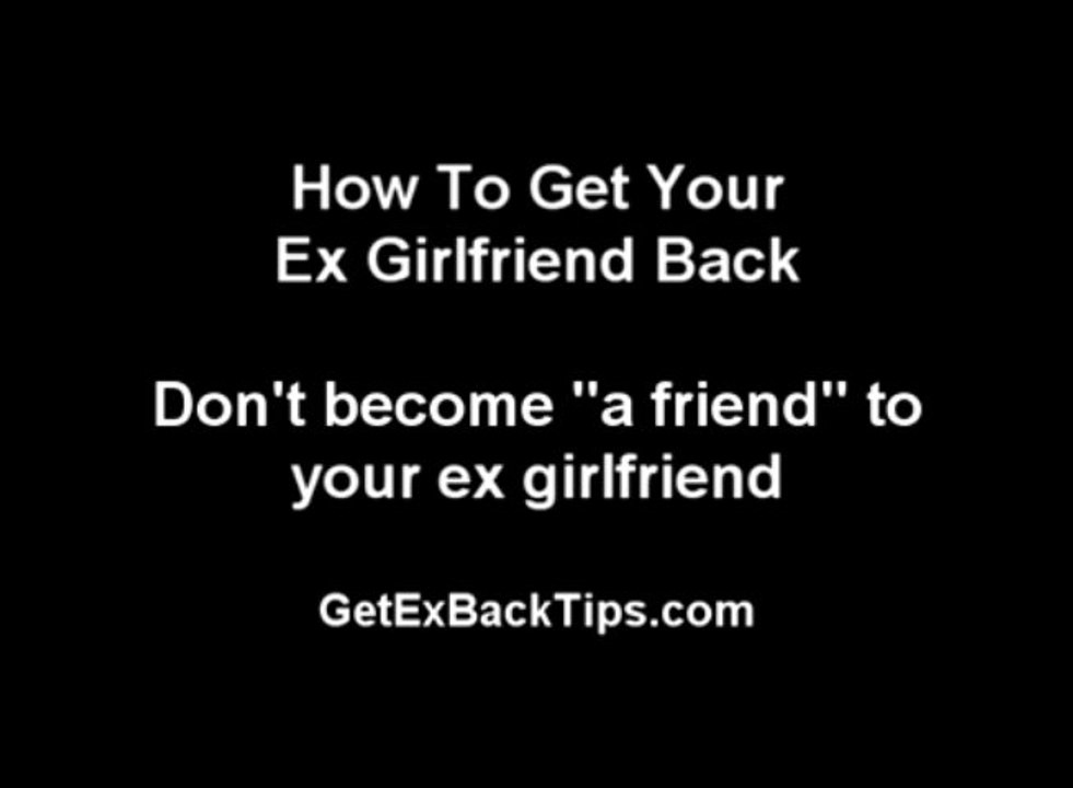 How to Get Your Ex Girlfriend Back - Breakup Rules