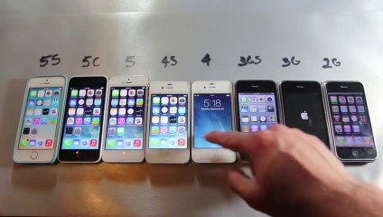 All iPhones Ever Released Speed Comparison Test!!