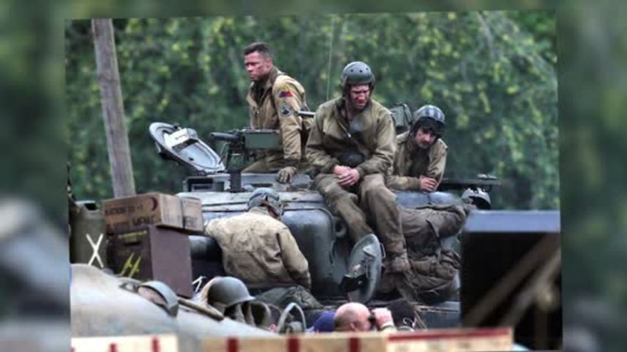 Brad Pitt und Shia LeBouf in neuem Kriegsfilm
