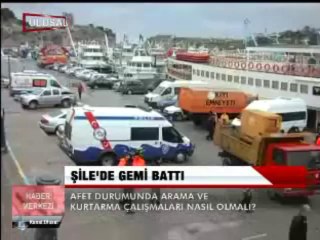 ŞİLE' DE FACİA