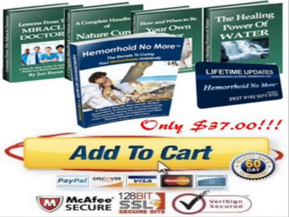 Hemorrhoid No More Review +++ 100% Real and Honest +++