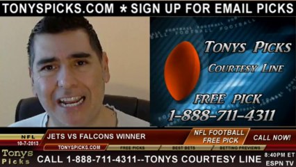 Atlanta Falcons vs. New York Jets Pick Prediction NFL Pro Football Preview 10-7-2013