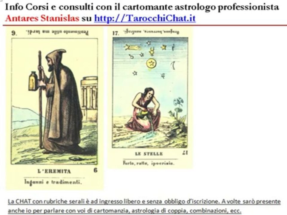 Tarocchi corso online 34 di 89